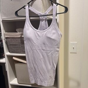 Lilac Lululemon ebb to street tank